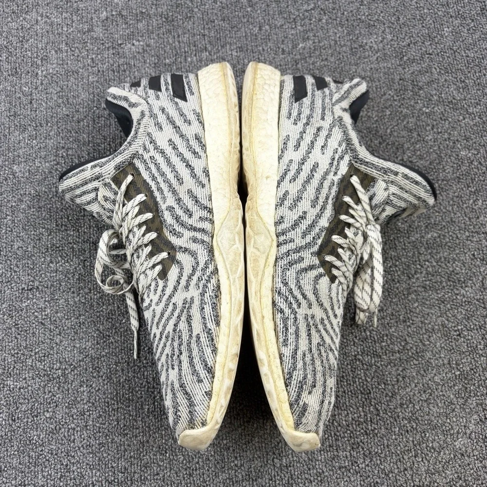 Adidas Harden Vol. 1 LS Primeknit BHM‎ Men's Size 13 White Black AC8407